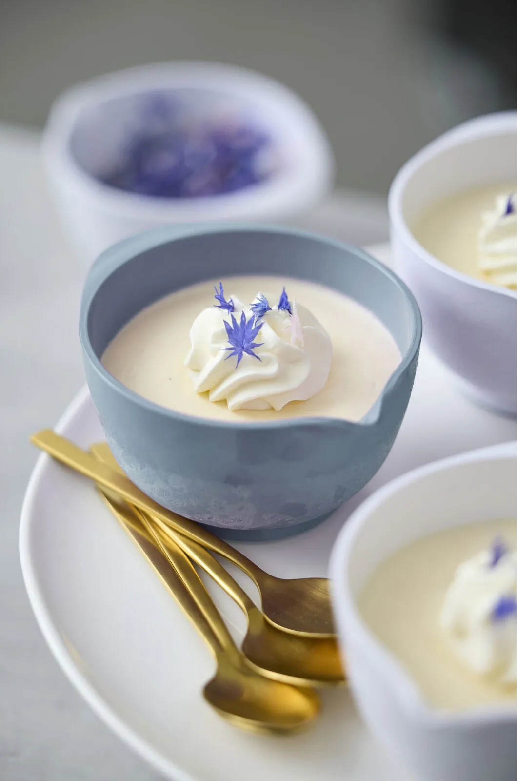 Mini bol Margrethe 25 ml 6 pièces, Dusty blue Rosti