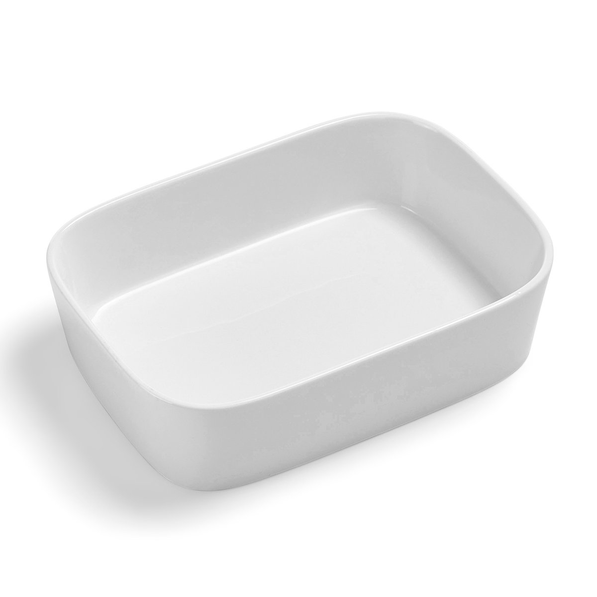 Rosti Plat à four Modula 25 x 18 cm Blanc | Design Scandinave | Plats à four | Blanc