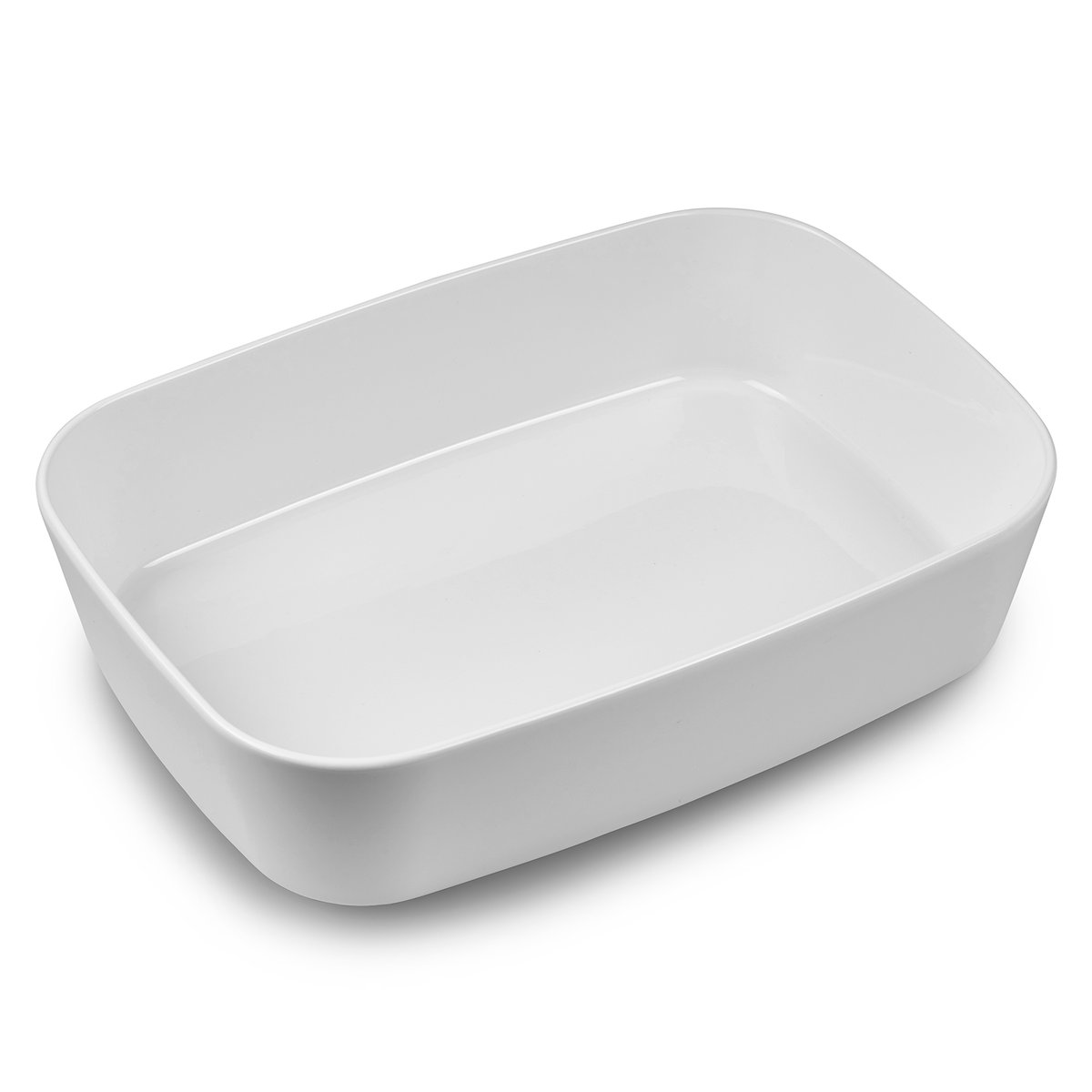 Rosti Plat à four Modula 35 x 25 cm Blanc | Design Scandinave | Plats à four | Blanc