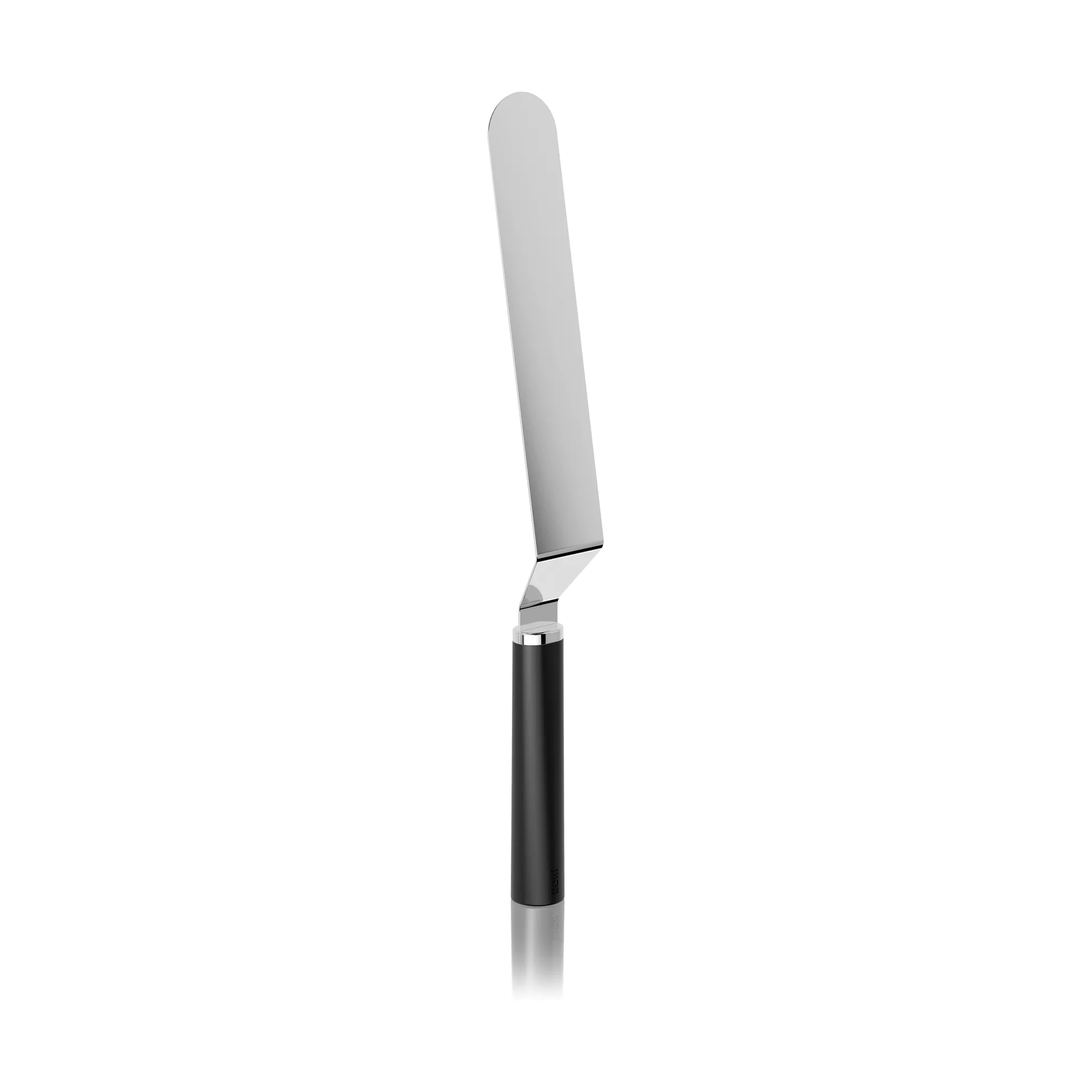 Spatule étroite Emma en acier 33 cm, Black Rosti