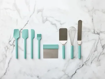 Spatule étroite Emma en acier 33 cm - Nordic green - Rosti