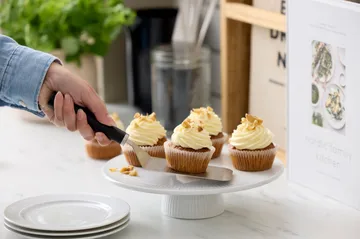 Spatule large Emma en acier 26 cm - Black - Rosti