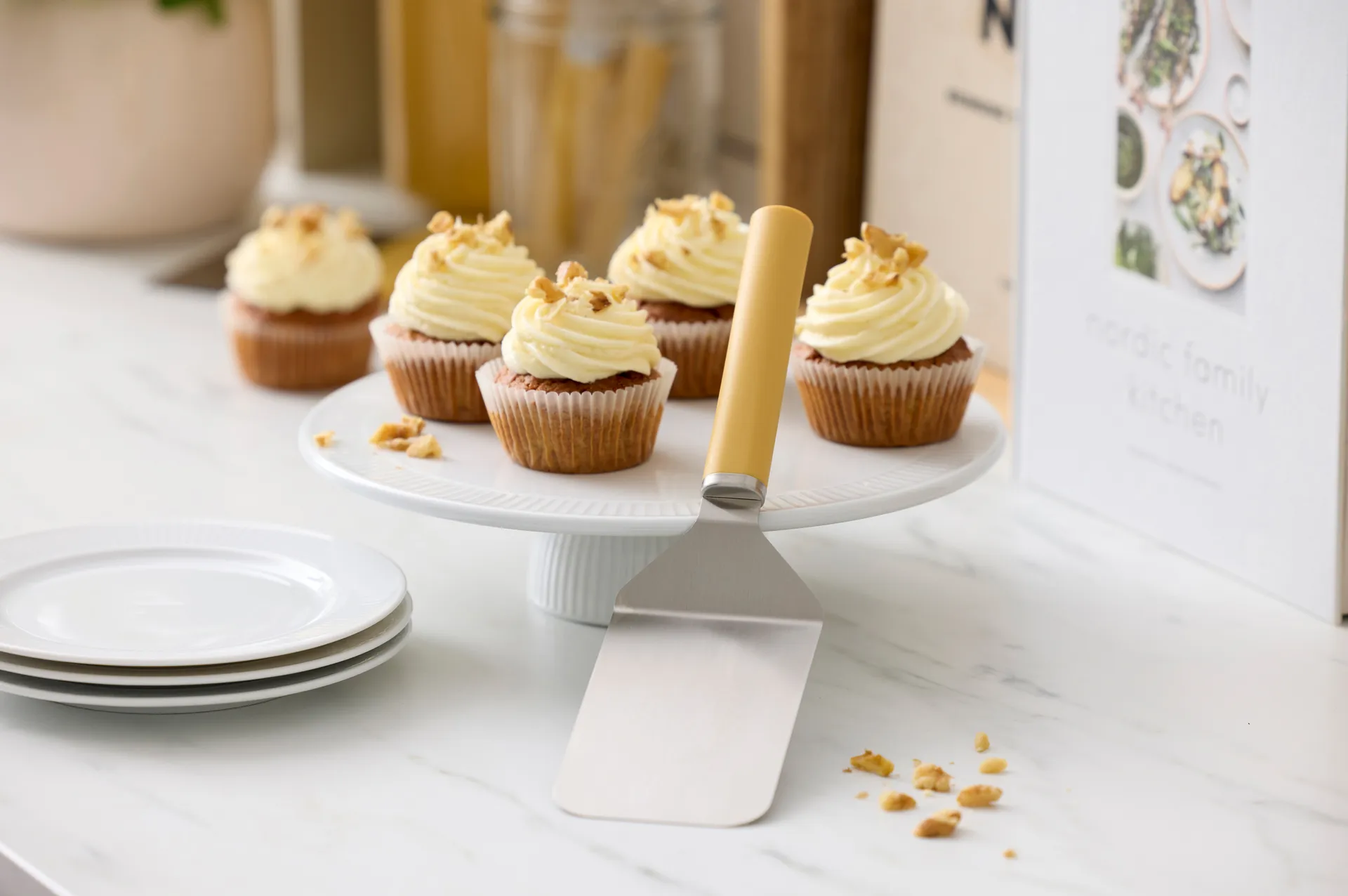 Spatule large Emma en acier 26 cm, Curry Rosti