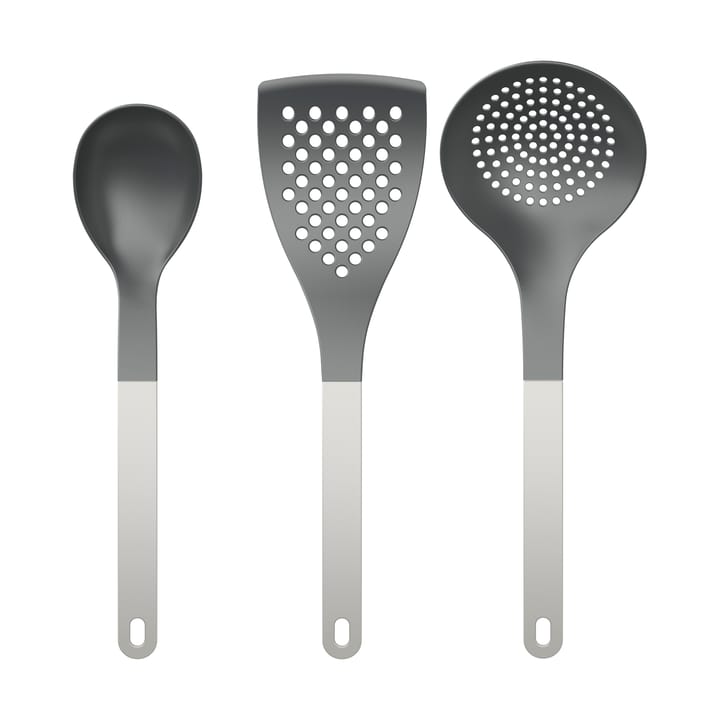 Ustensiles de cuisine Optima 2, 3 pièces - Nylo blanc - Rosti