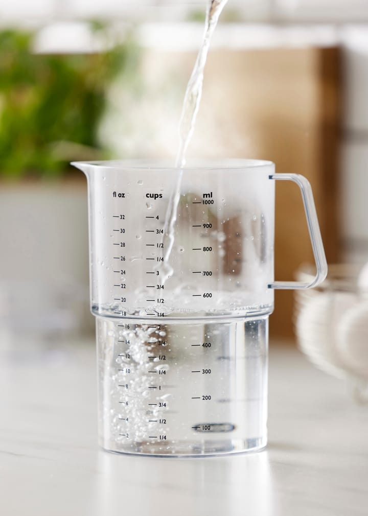 Verre doseur Mensura 1 l, Transparent Rosti
