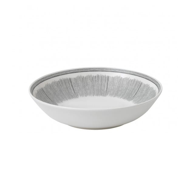 Assiette creuse Grey Lines, 24 cm Royal Doulton