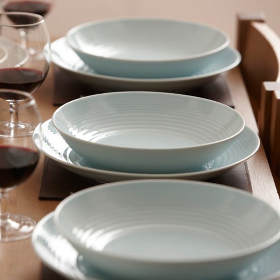 Assiette creuse Maze 24 cm, bleu Royal Doulton