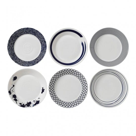 Assiette creuse Pacific, 6 pièces - 22 cm - Royal Doulton