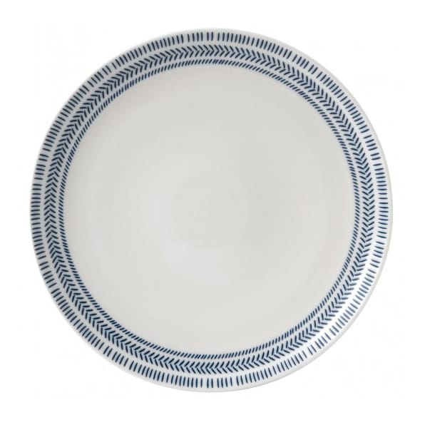 Assiette Dark Blue Chevron, 28 cm Royal Doulton