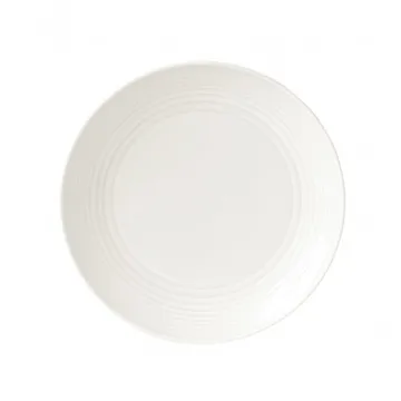 Assiette Maze 22 cm - blanc - Royal Doulton