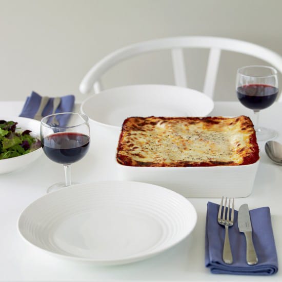 Assiette Maze 28 cm, blanc Royal Doulton