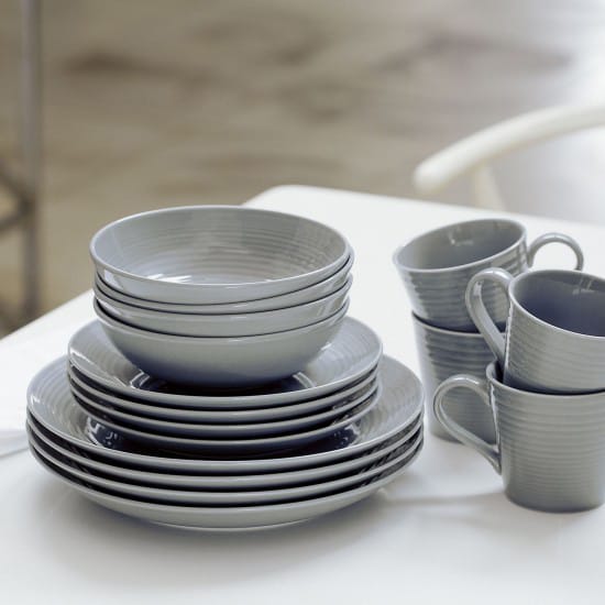 Assiette Maze 28 cm, gris foncé Royal Doulton