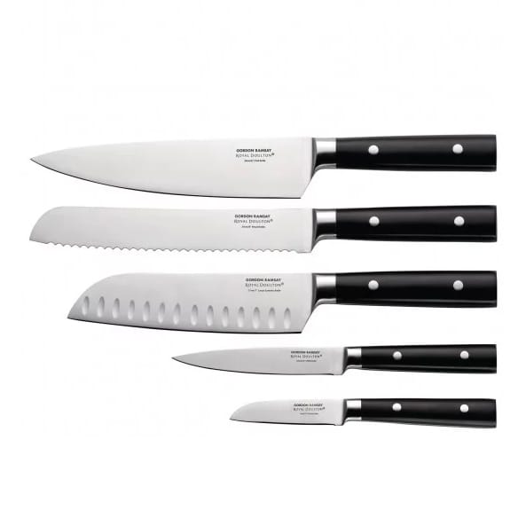 Bloc à couteaux Gordon Ramsey, 5 pièces Royal Doulton