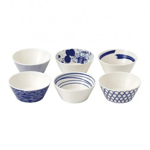 Bol Pacific, bleu 6 pièces, 16 cm Royal Doulton