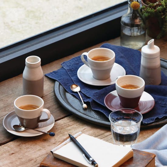 Ensemble à sucre et lait Coffee Studio - blanc-gris - Royal Doulton