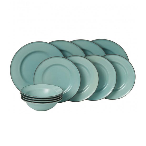 Set Union Street 12 pièces - bleu - Royal Doulton