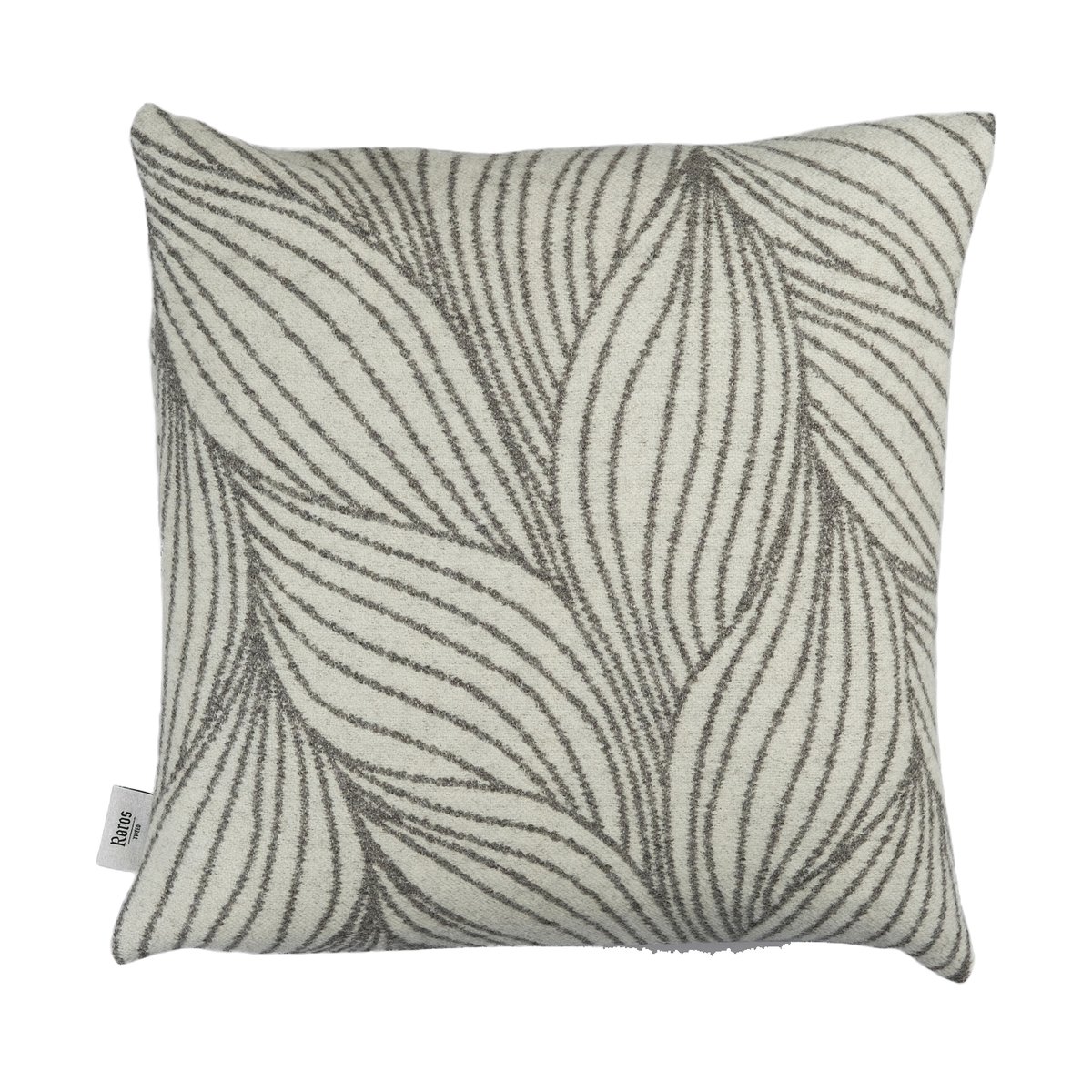 Røros Tweed Coussin Flette 50x50 cm Natural