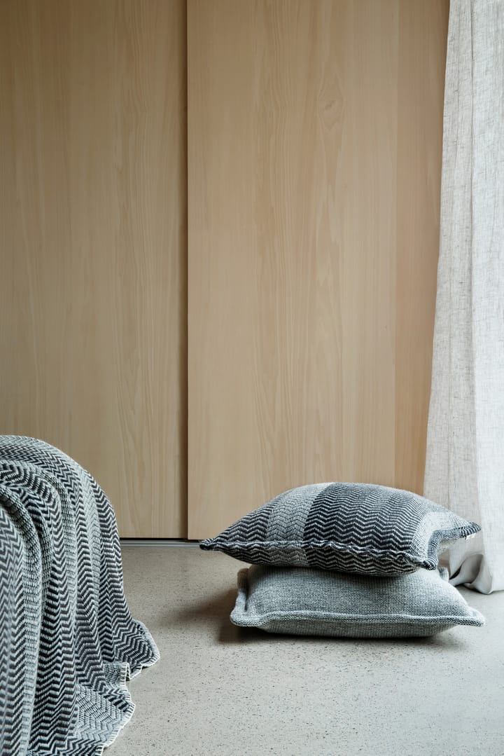 Coussin Fri 60x60 cm, Gray day Røros Tweed