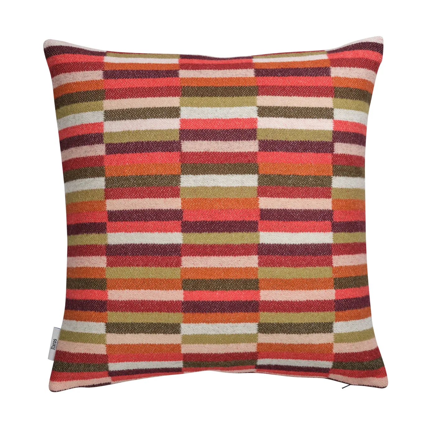 Coussin Ida 50x50 cm, Red shades Røros Tweed