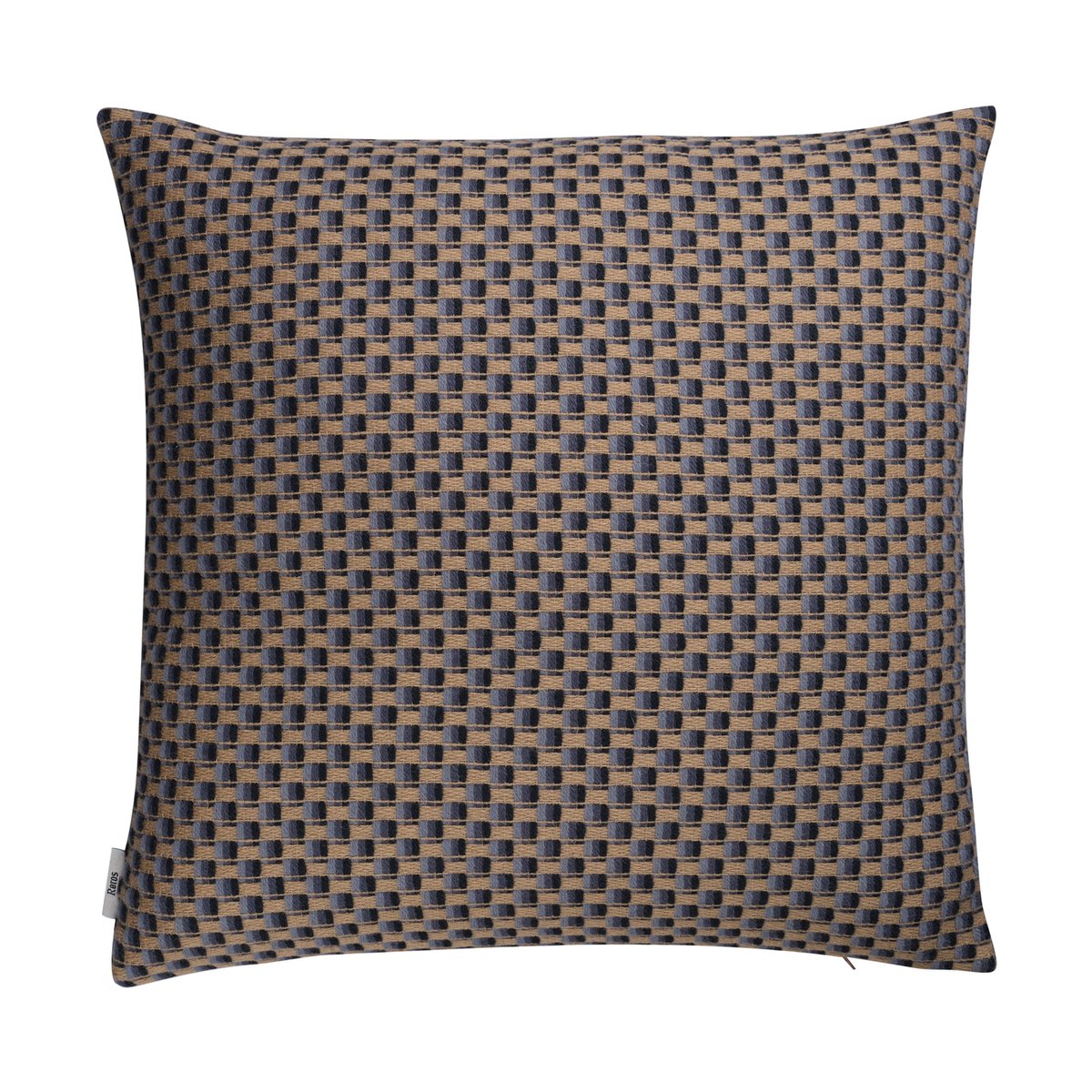 Røros Tweed Coussin Isak 60x60 cm Far away blue