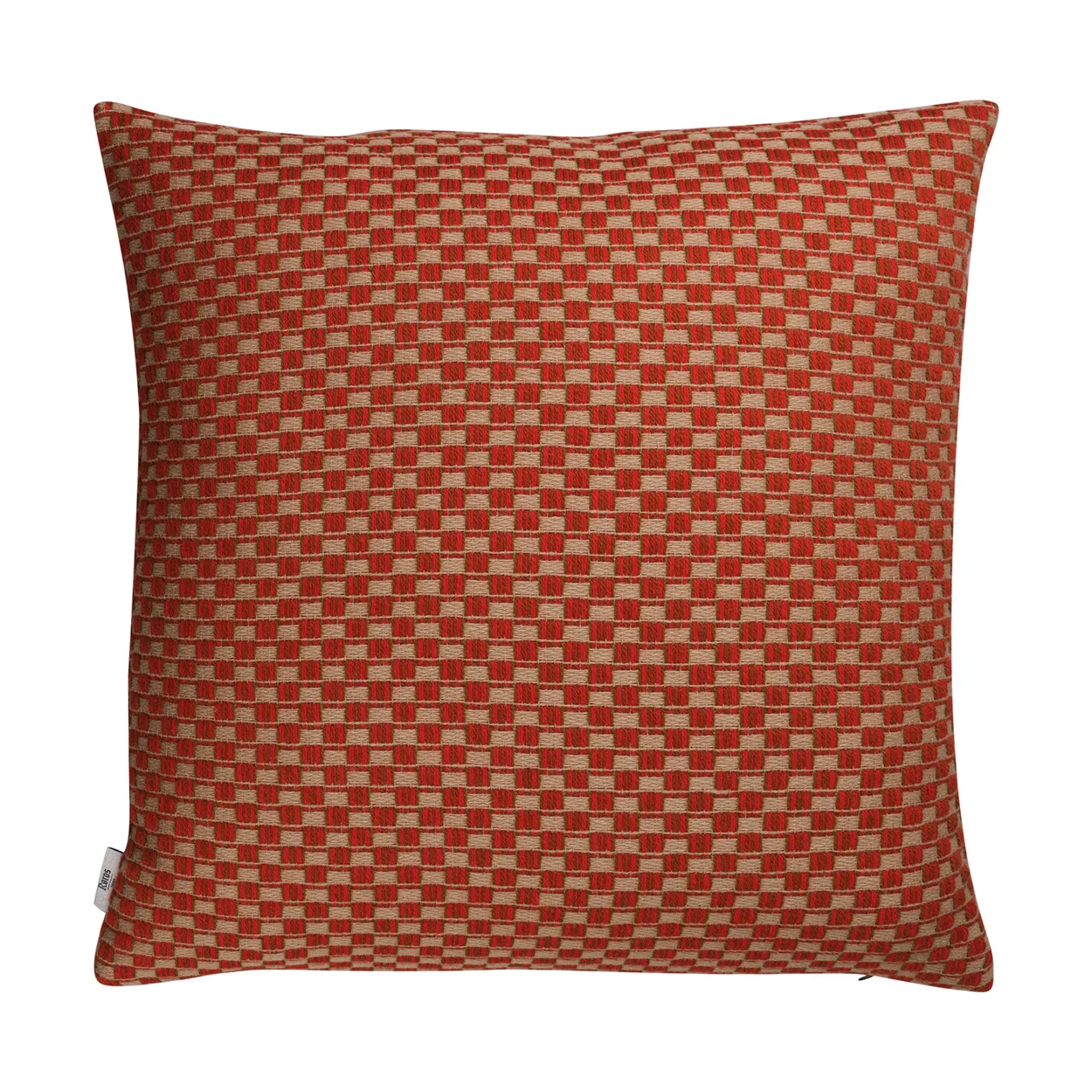 Rros Tweed Coussin Isak 60x60 cm Red sumac | Design Scandinave | Coussins | Rouge