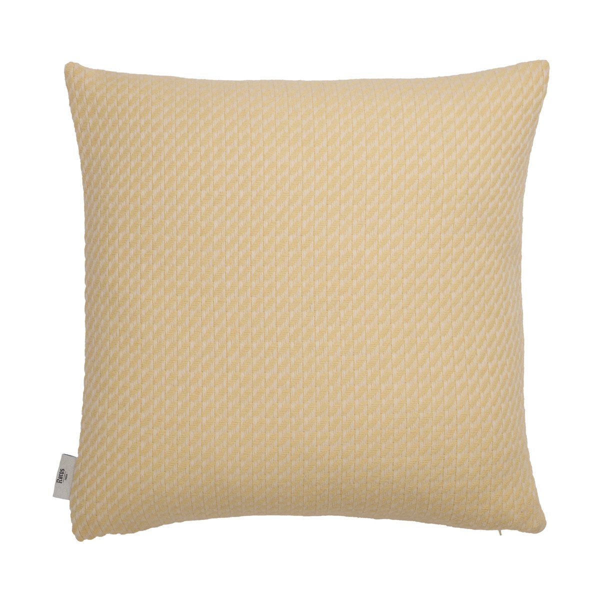 Roros Tweed Coussin Mello 50x50 cm Jaune citron | Design Scandinave | Coussins | Jaune