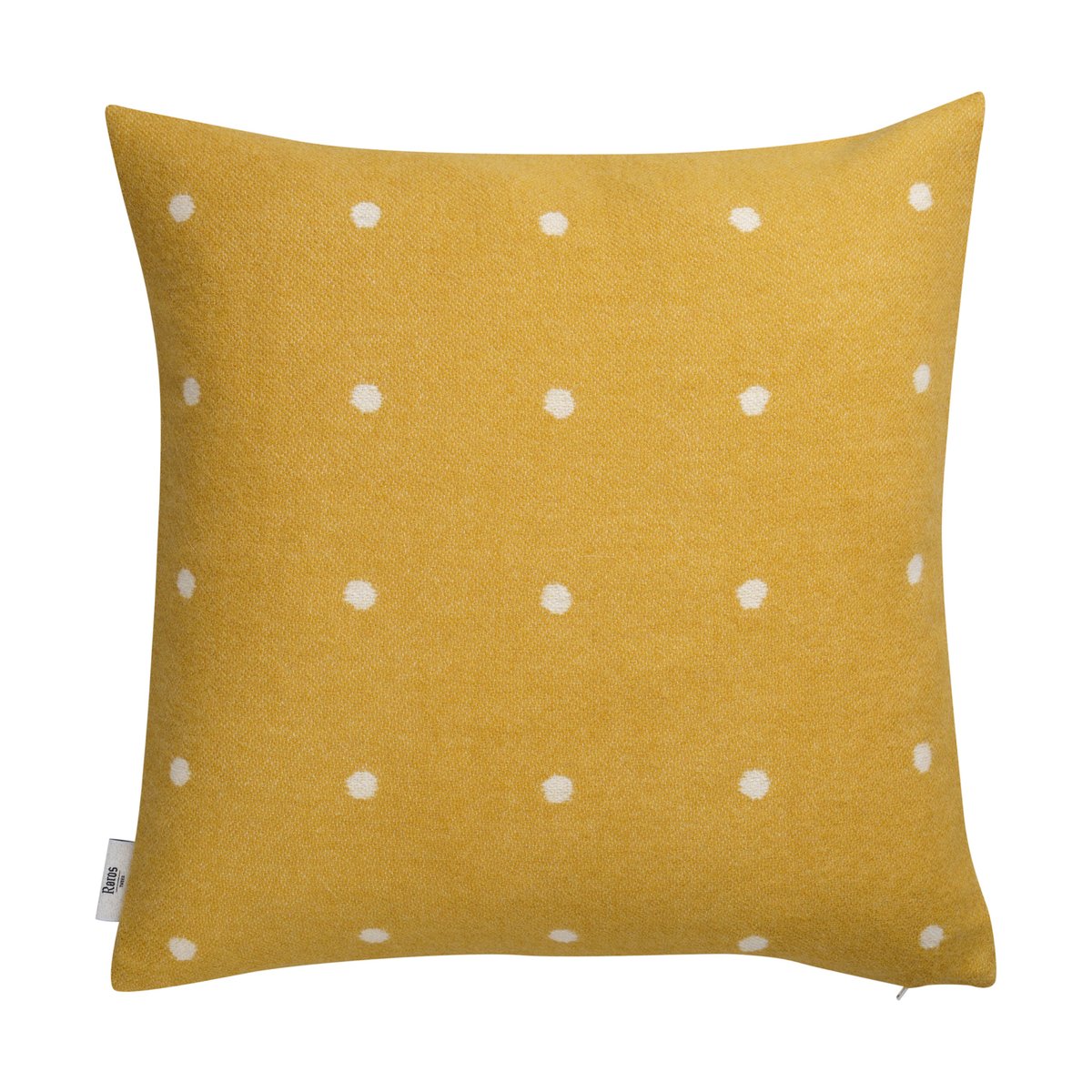 Roros Tweed Coussin Pastille 50x50 cm Sun yellow | Design Scandinave | Coussins | Jaune