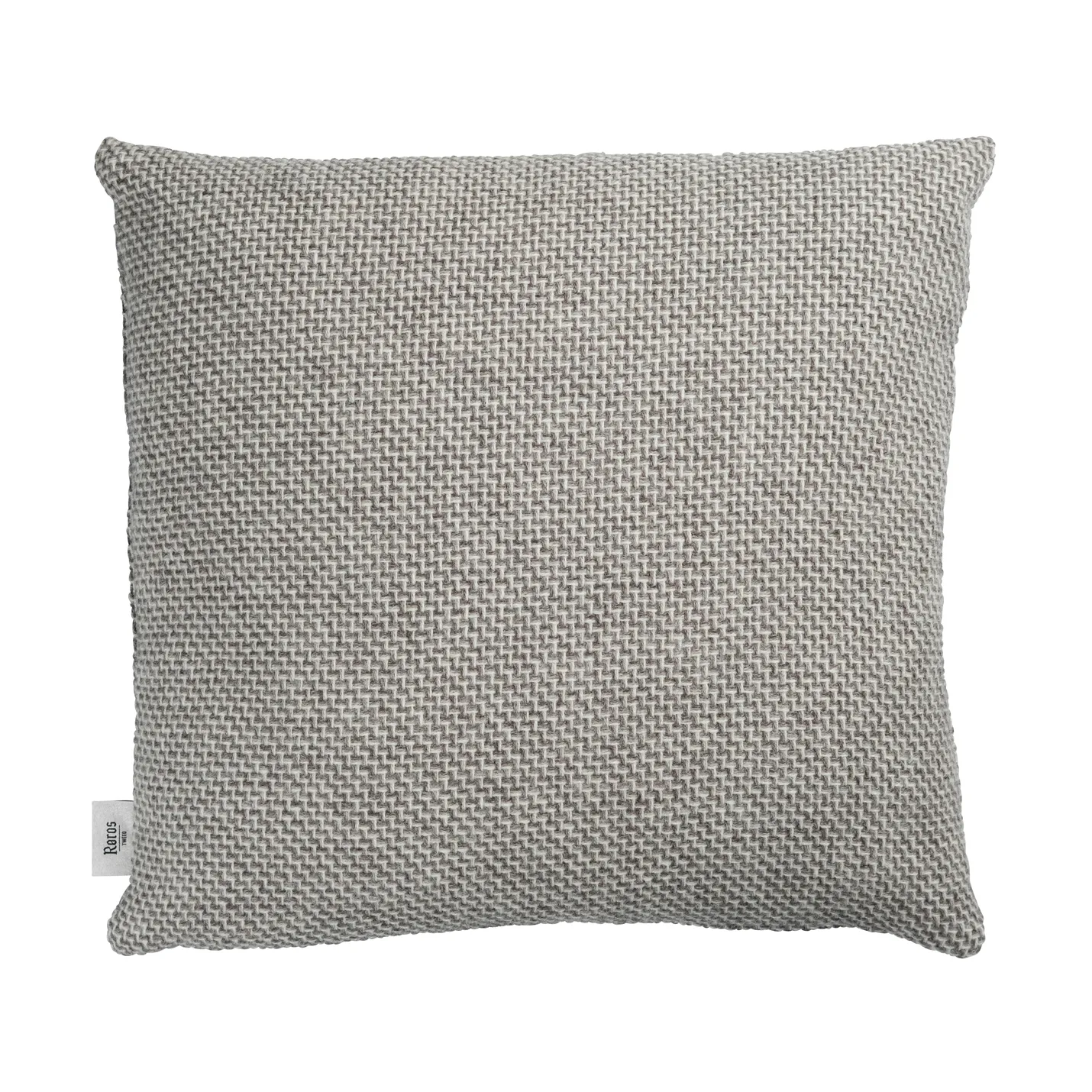 Coussin Una 50x50 cm, Grey Røros Tweed