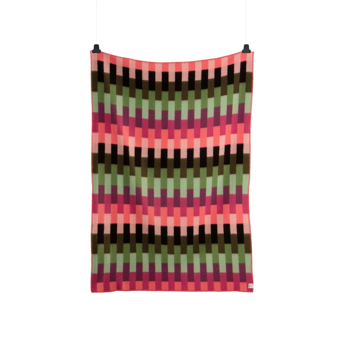 Roros Tweed Plaid Åsmund bold 135x200 cm Pink-green