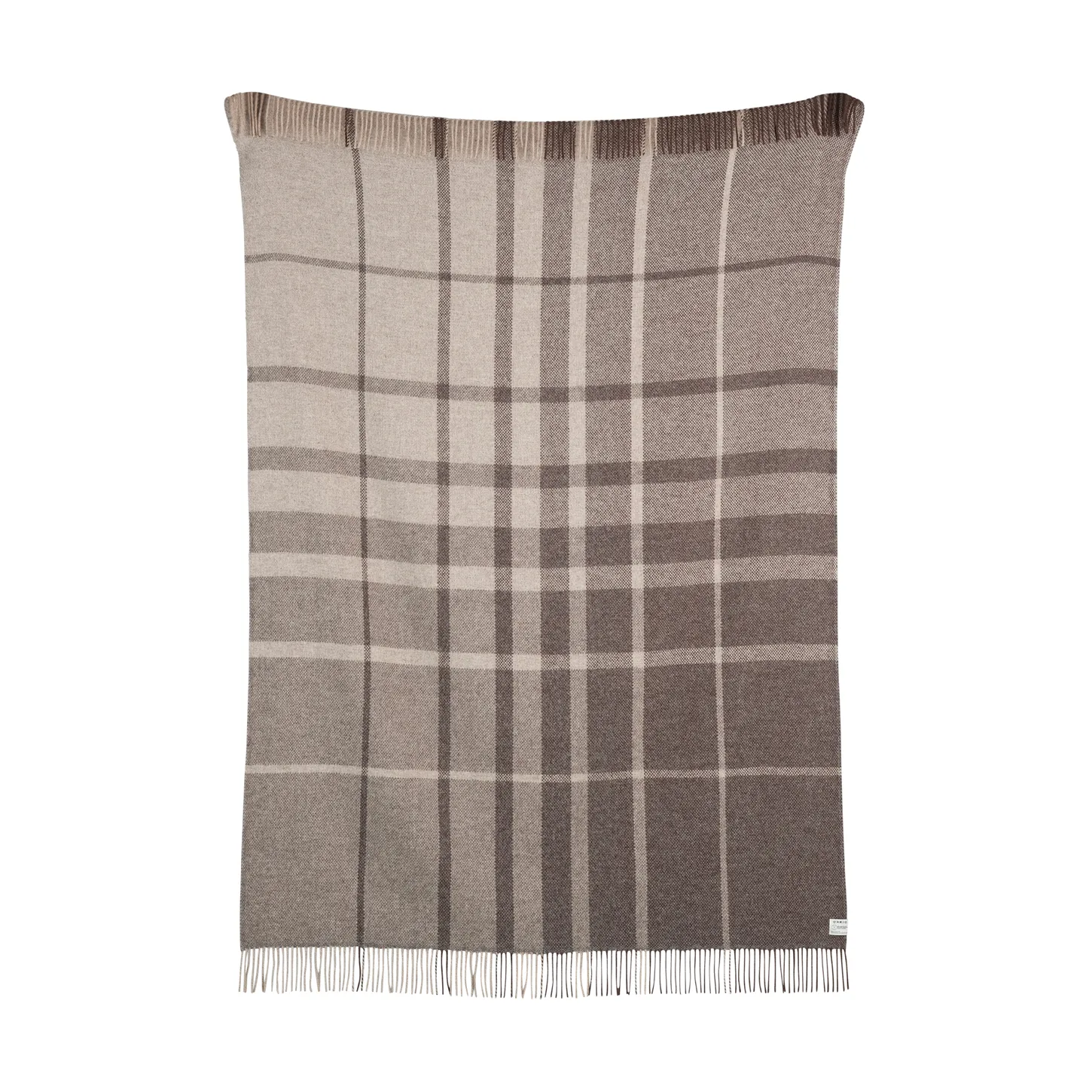 Plaid Filos 145x220 cm, Grey Røros Tweed