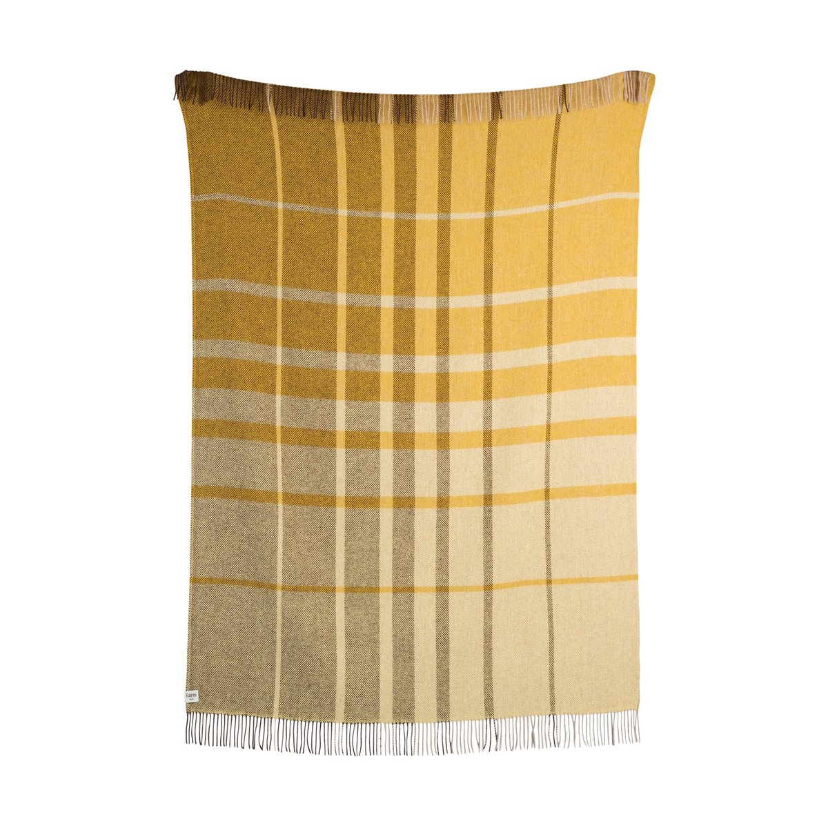 Røros Tweed Plaid Filos 145x220 cm Yellow
