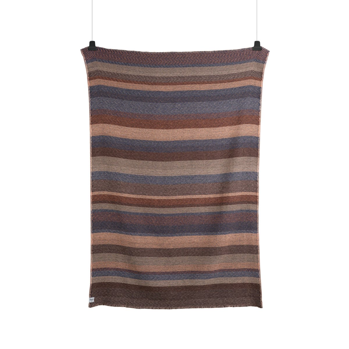 Rros Tweed Plaid Fri 150x200 cm By the fire | Design Scandinave | Plaids & couvertures en laine | Marron