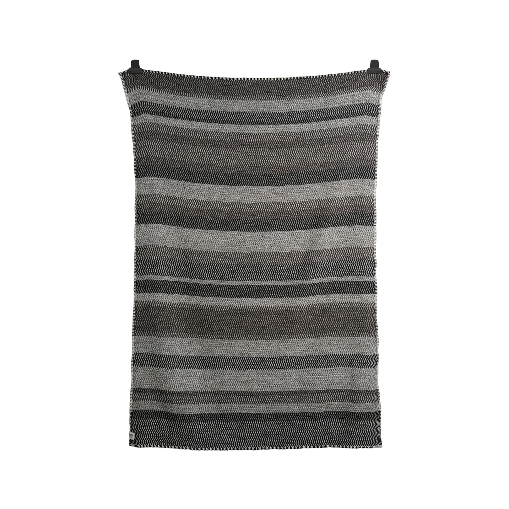Plaid Fri 150x200 cm, Gray day Røros Tweed