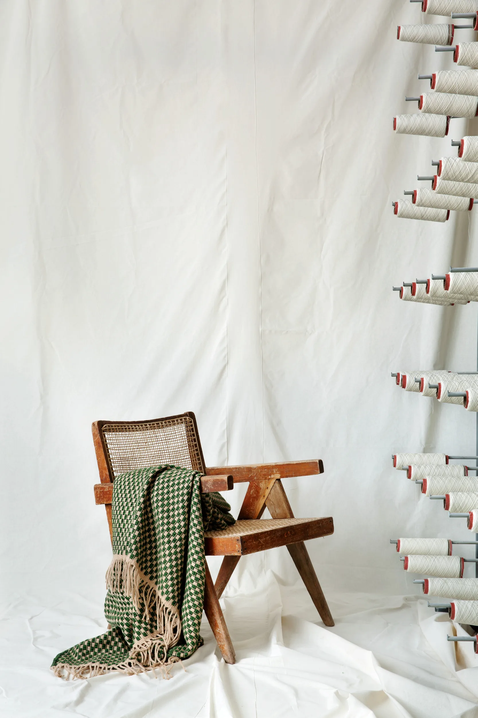 Plaid Isak 150x210 cm, Meadow Røros Tweed