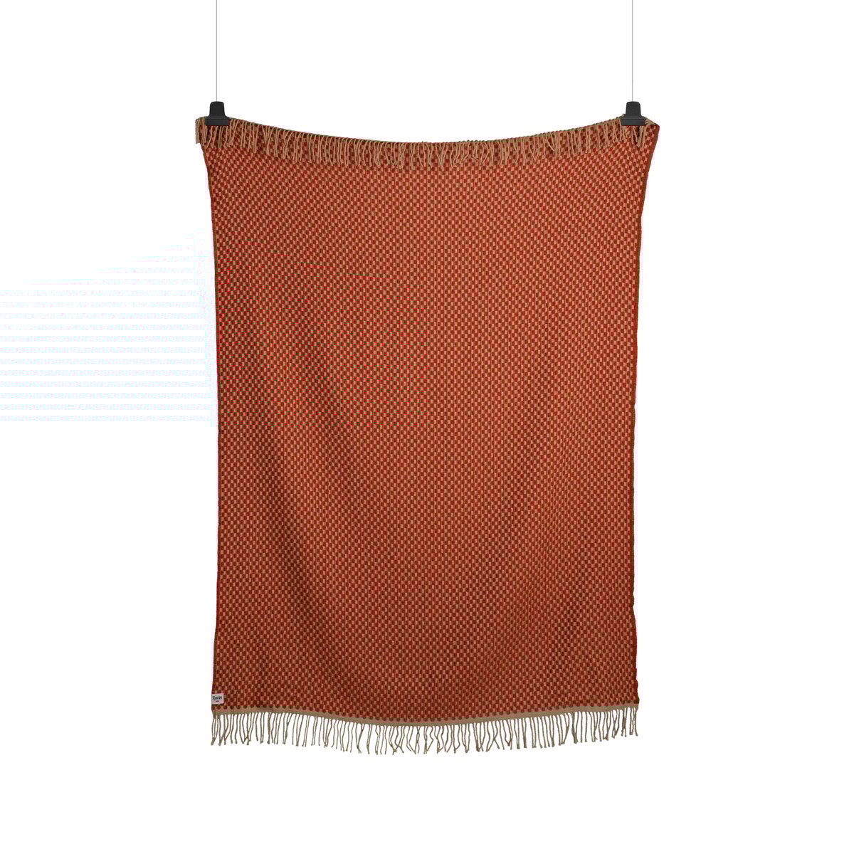 Røros Tweed Plaid Isak 150x210 cm Red sumac