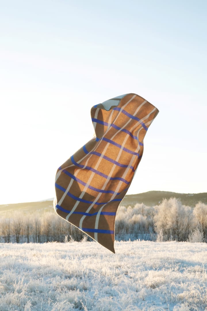 Plaid Knut 135x200 cm - Taupe - Røros Tweed