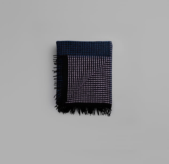 Plaid Lofoten 150x210 cm, purple Røros Tweed