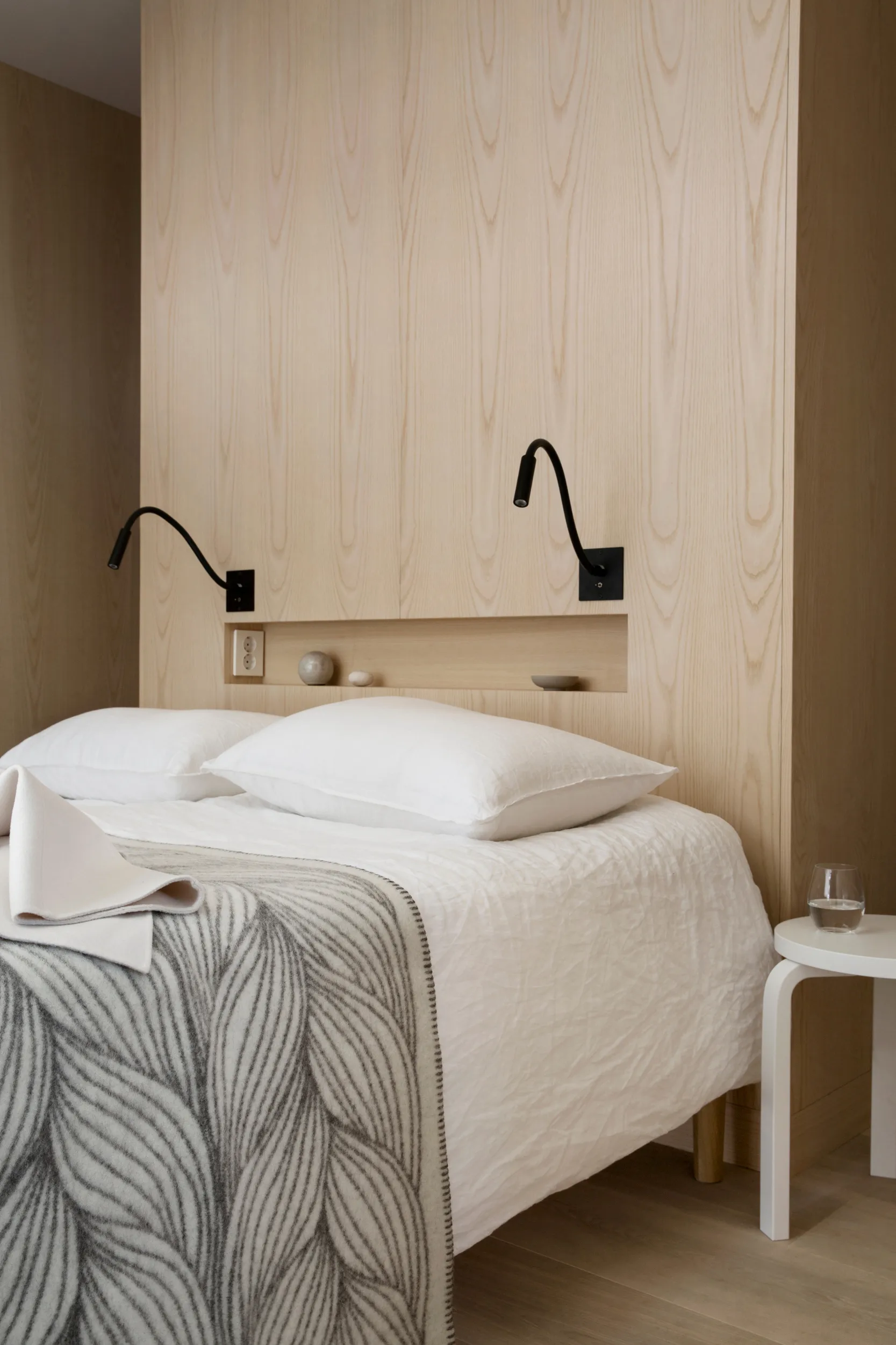 Plaid Naturpledd 135x200 cm, Flette Røros Tweed