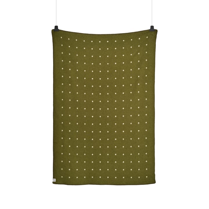 Plaid Pastille 135x200 cm - Green moss - Røros Tweed