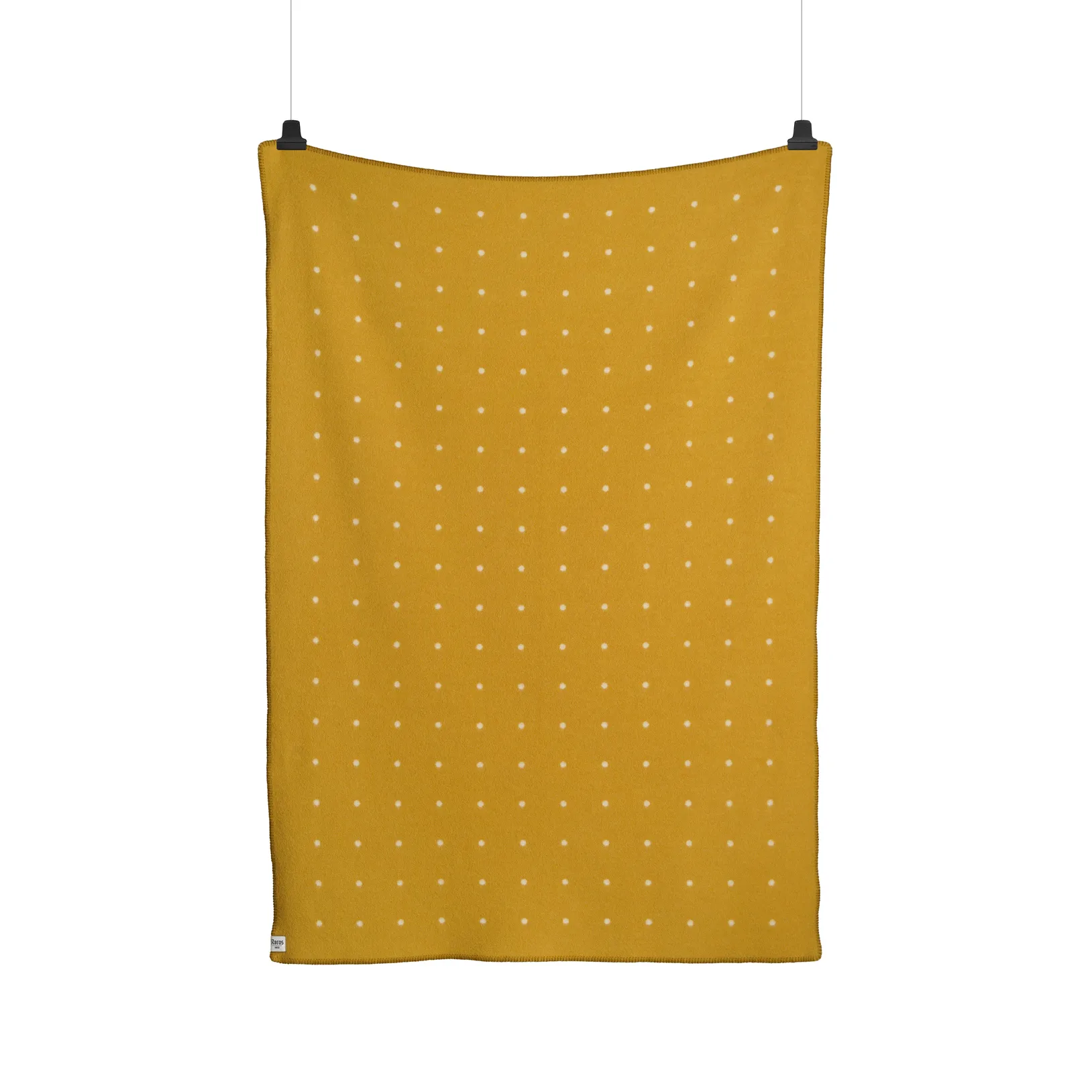 Plaid Pastille 135x200 cm, Sun yellow Røros Tweed