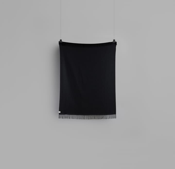 Plaid Vega 150x210 cm - Black - Røros Tweed