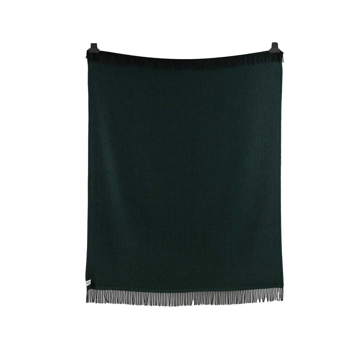 Rros Tweed Plaid Vega 150x210 cm Dark green | Design Scandinave | Plaids & couvertures en laine | Vert