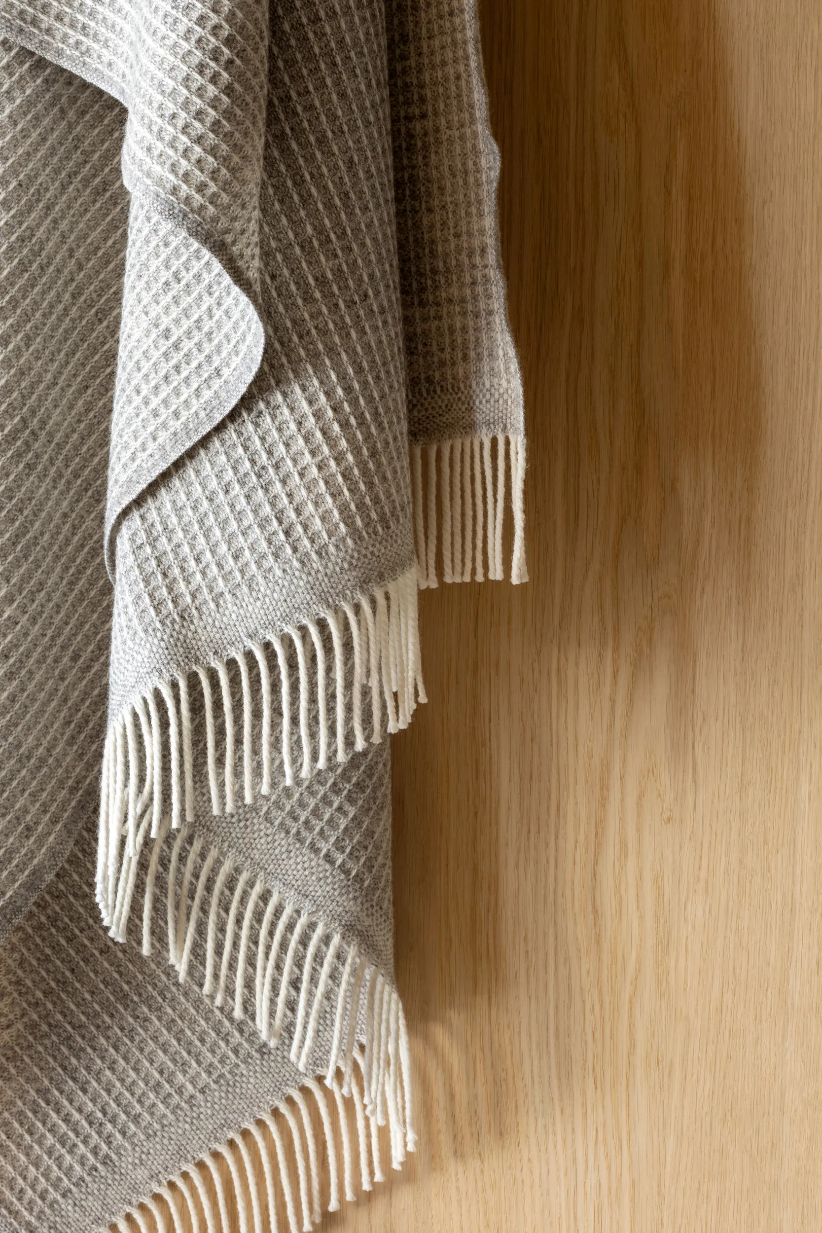 Plaid Vega 150x210 cm, Grey Røros Tweed