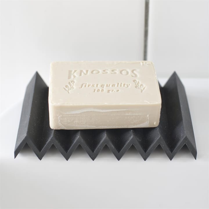 Porte-savon Zigzag - noir - Ørskov