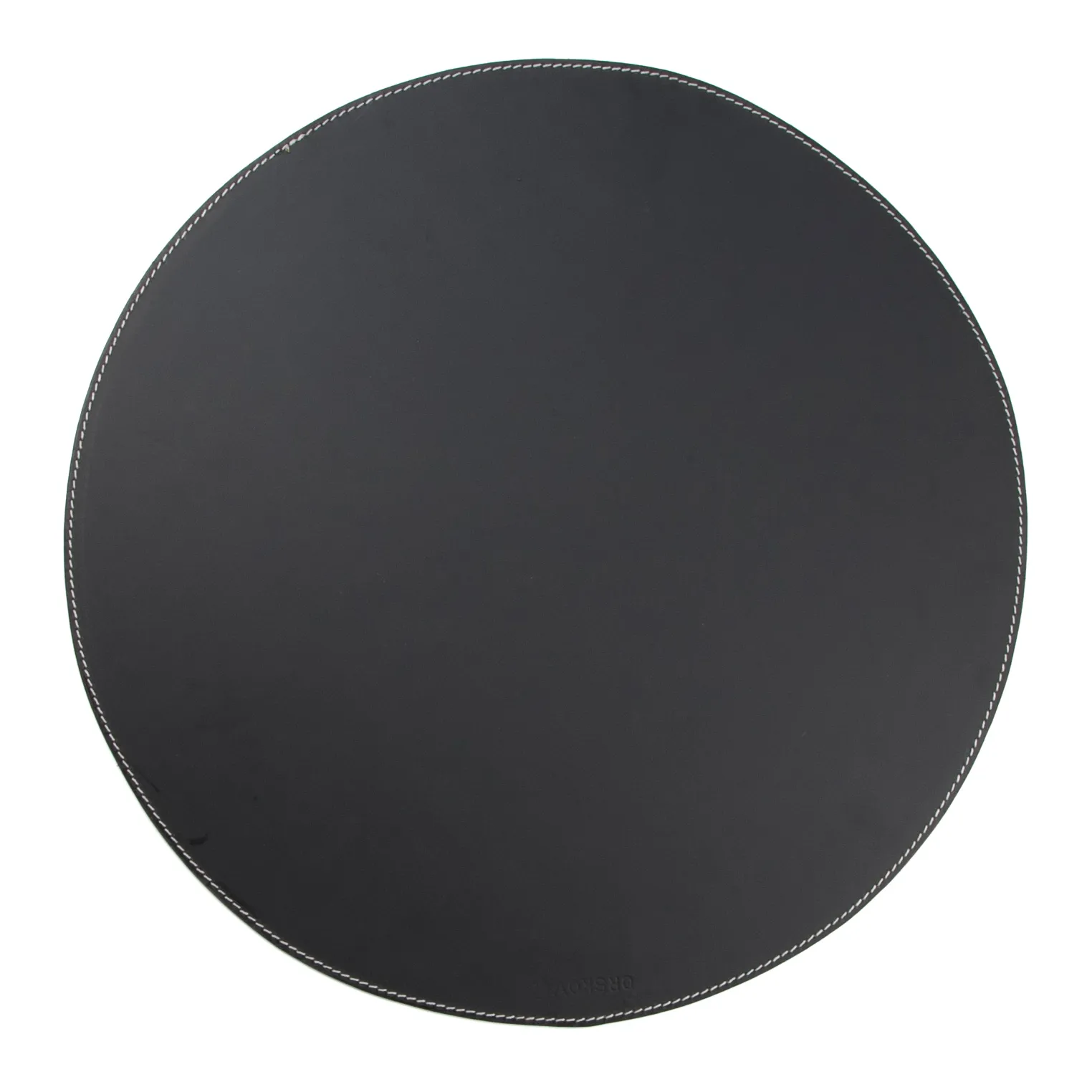 Set de table Ørskov cuir rond, noir Ørskov