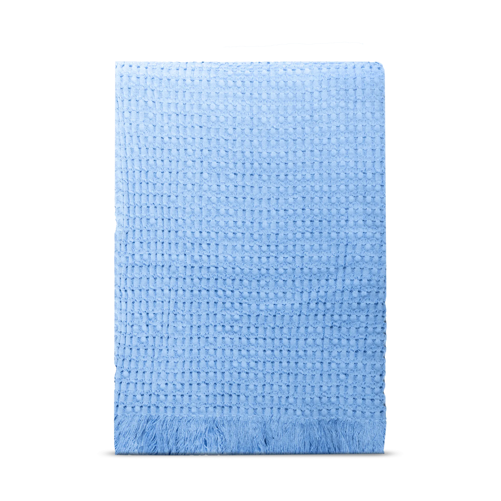 Couverture en coton Stockholm 130x180 cm, Bleu millénaire Rug Solid