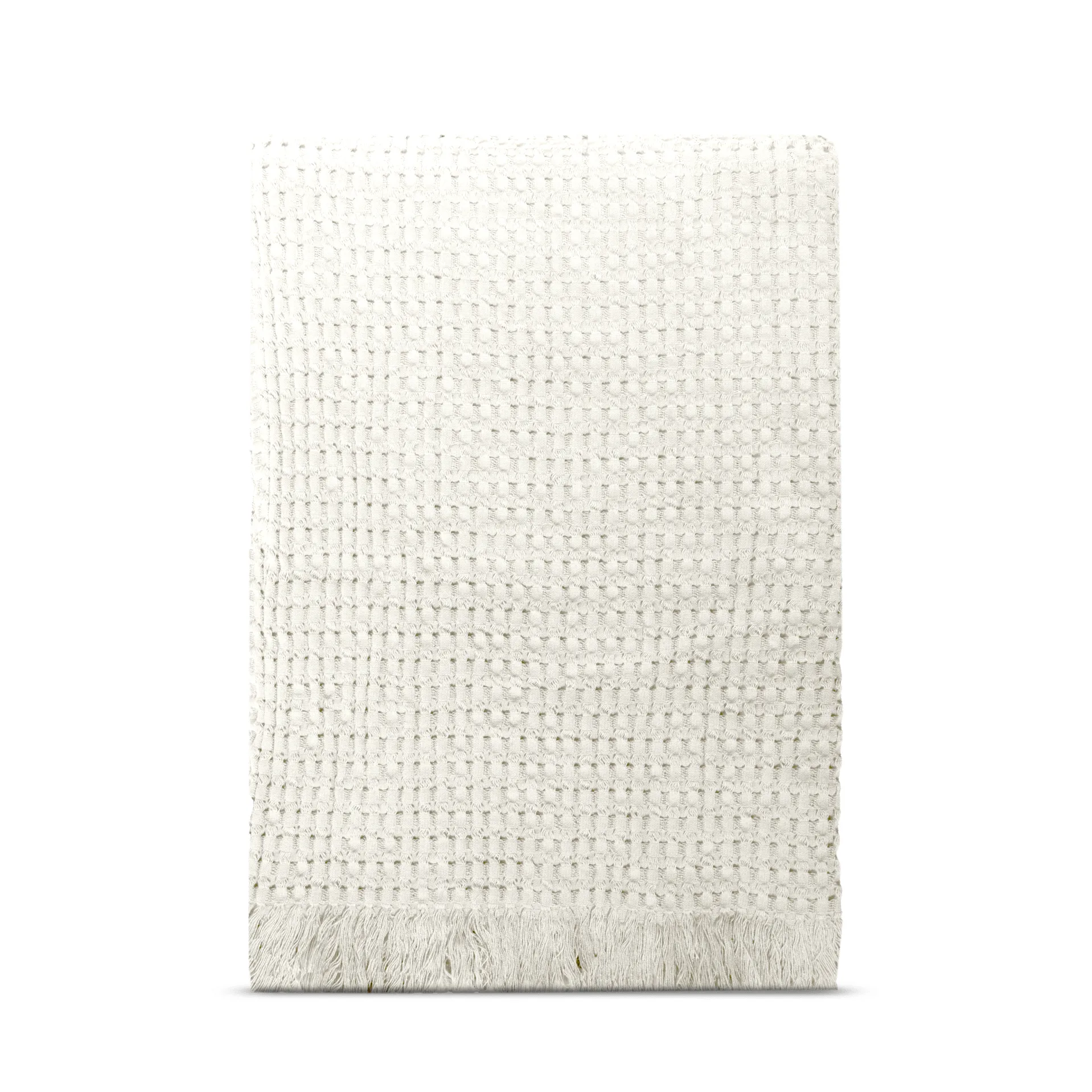 Couverture en coton Stockholm 130x180 cm, Champagne beige Rug Solid