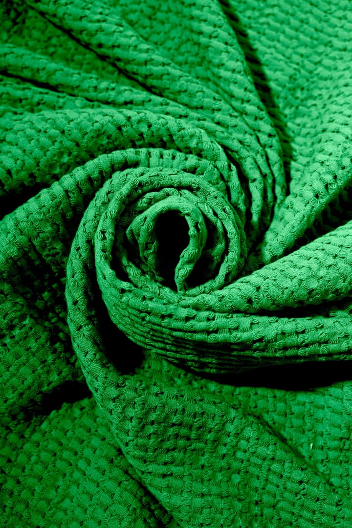 Couverture en coton Stockholm 130x180 cm - Racing green - Rug Solid