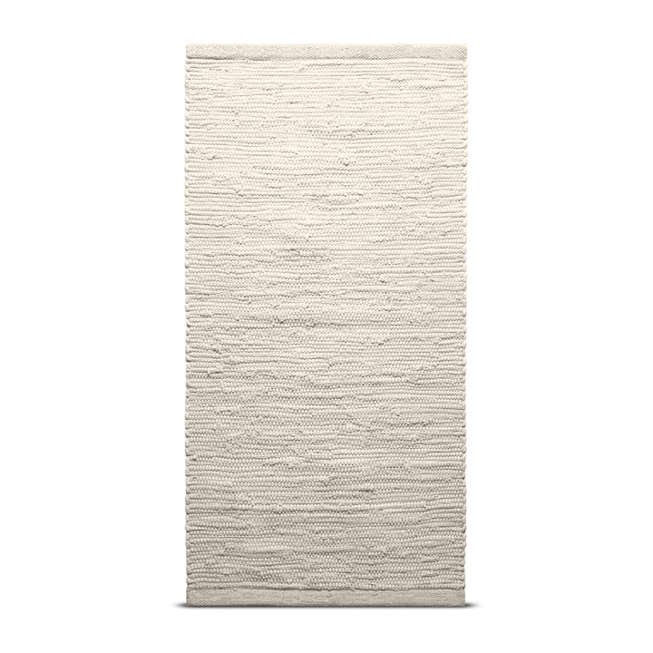 Tapis Cotton 140x200cm - desert white (blanc) - Rug Solid