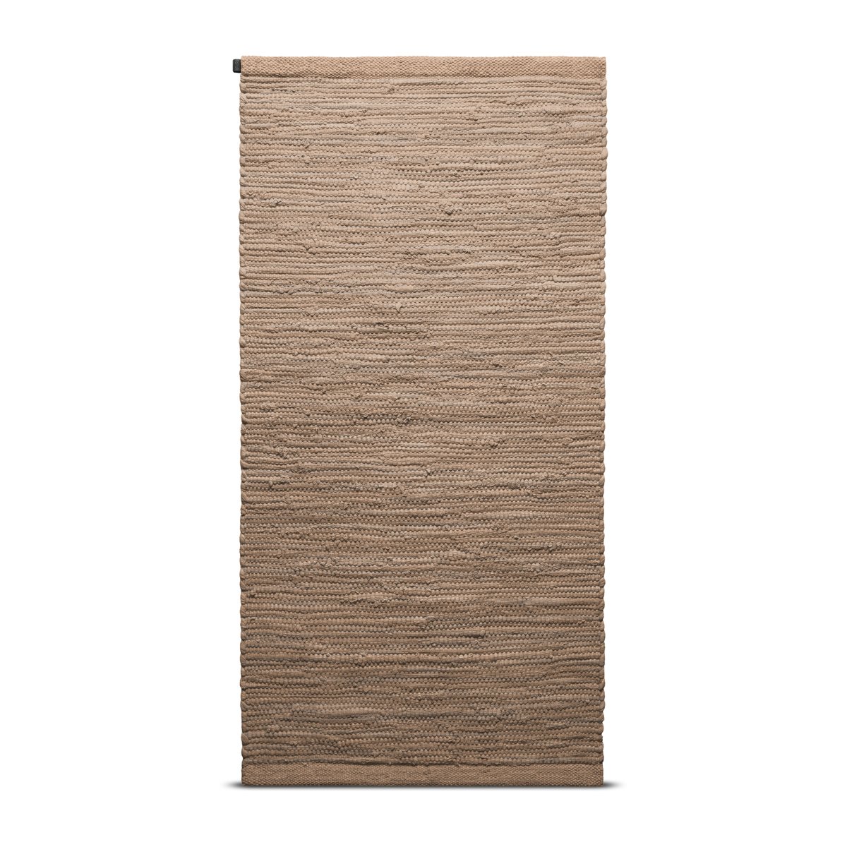 Rug Solid Tapis Cotton 140x200cm Nougat